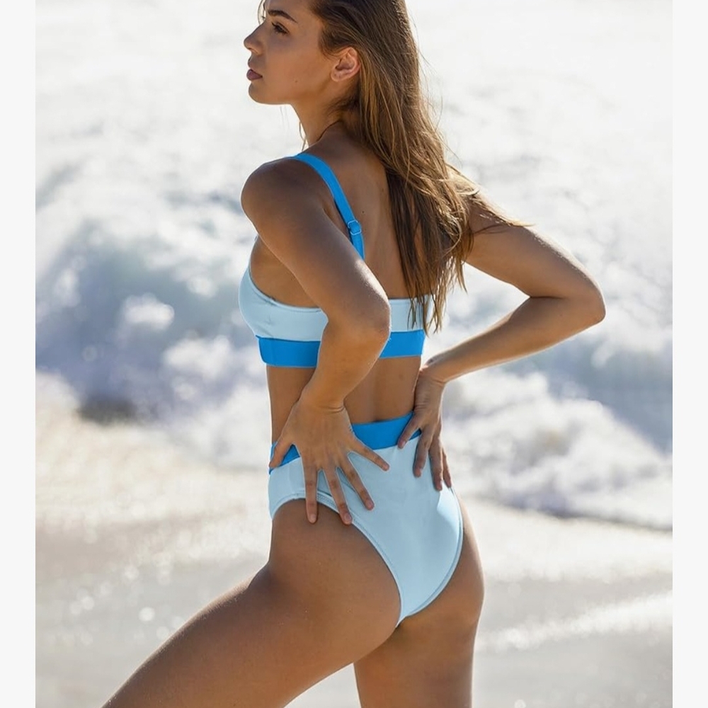 Azure Blue Bikini Set - Picture 3 of 5